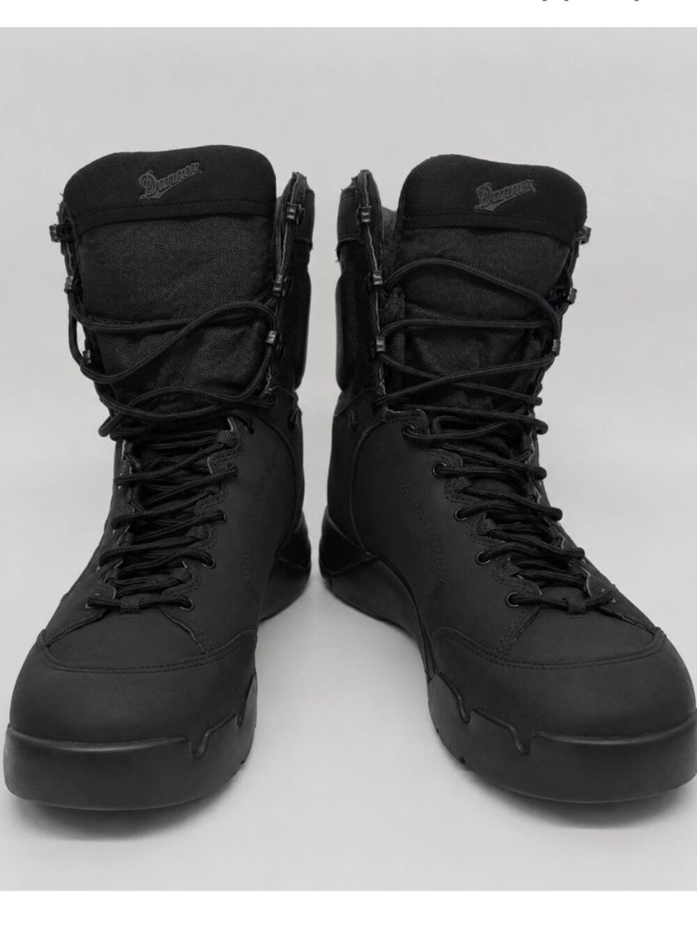 Danner 15404 Men’s Descender GTX 8” Uniform Boot Men 10.5 Black Nubuck Gore-Tex